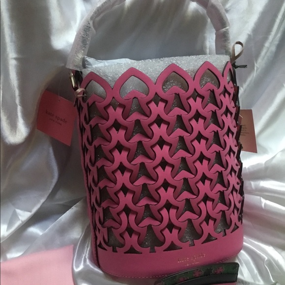 KATE SPADE DORIE SMALL BUCKET HANDBAG & CARDCASE - Picture 3 of 8